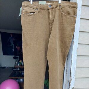 Goodfellow 40X30 Dark Khaki Pant Athletic NWT